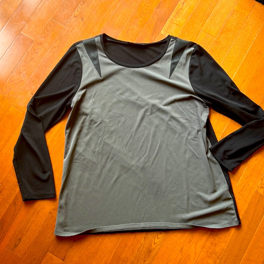 Noir Mixed Media top